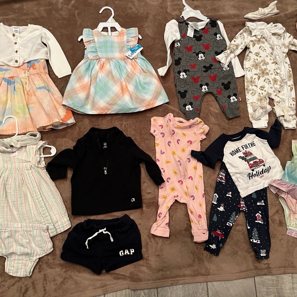 GAP Baby Clothing Set with Black Shorts